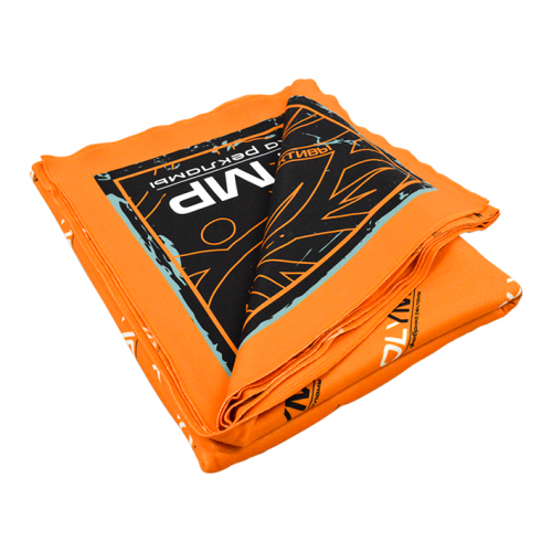 Плед флисовый с двухсторонней полной запечаткой