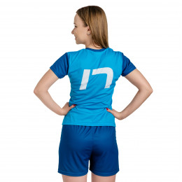 Форма волейбольная женская с коротким рукавом и V-вырезом