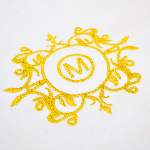 Шеврон вышитый, нить металлизированная