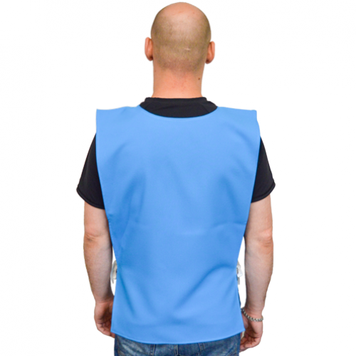 Манишка однотонная без печати, материал: оксфорд