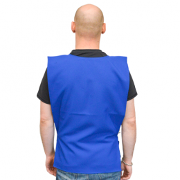 Манишка однотонная без печати, материал: шелк