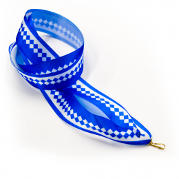 Лента для медалей атласная с печатью