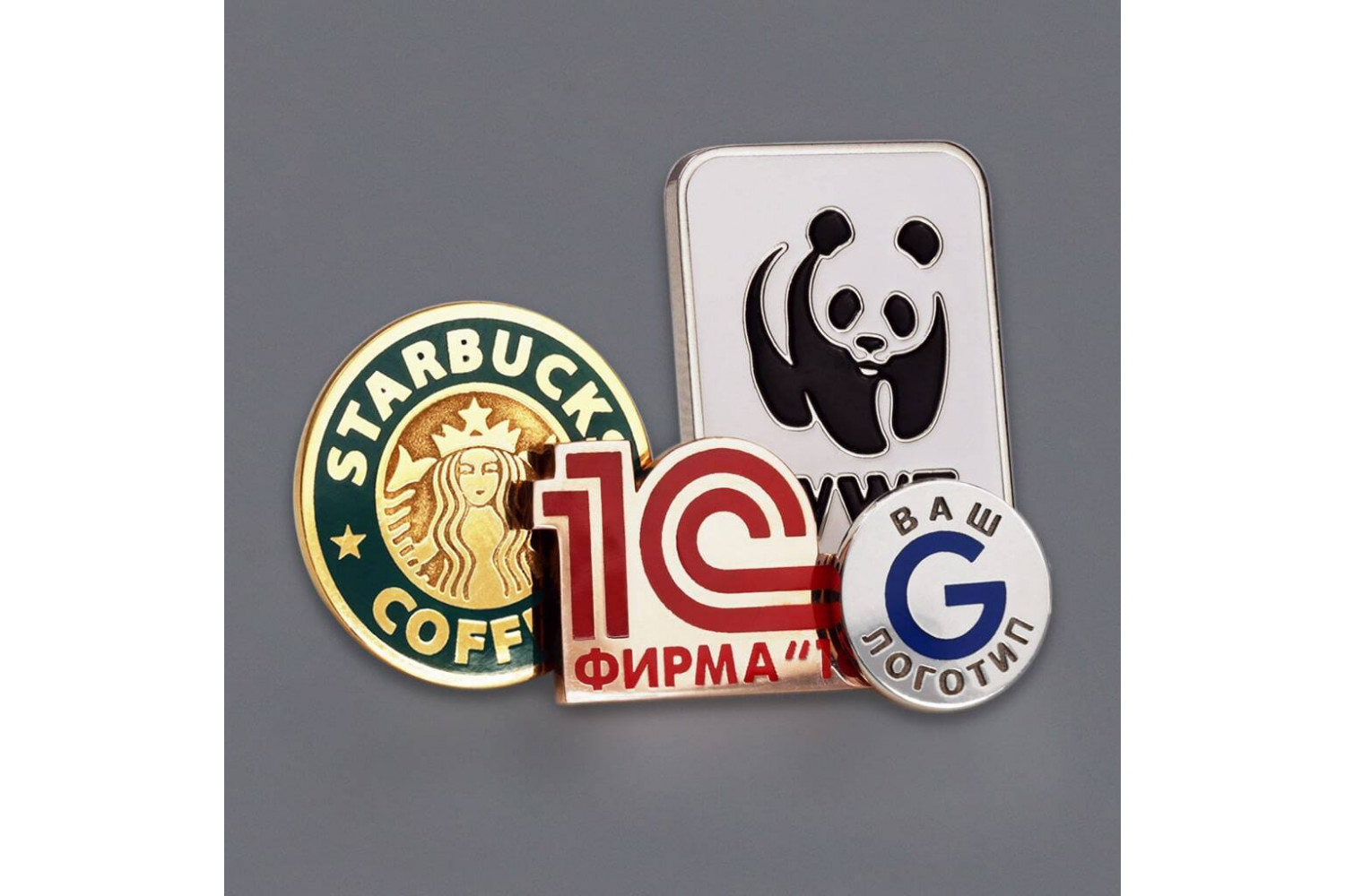 История появления значков, современные значки в корпоративном мире