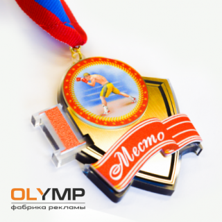 Производство медалей из акрила