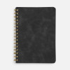 Ежедневник Spiral, недатированный, черный