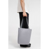 Шопер B5, серый с серыми ручками