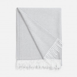 Плед «Гирвас», светло-серый