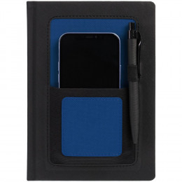 Ежедневник Mobile на заказ, недатированный, черно-синий