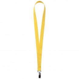 Лента для бейджа Neckband, желтая