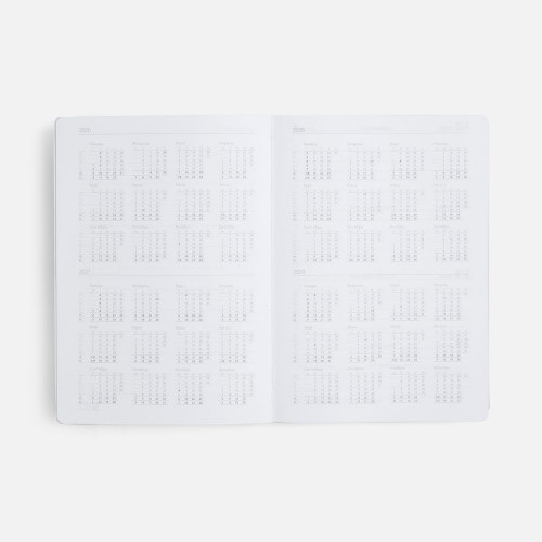 Ежедневник Must Metal, датированный, серый