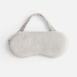 Двухстороняя маска для сна Veluto, серая