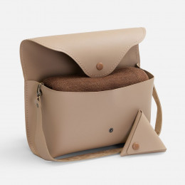 Плед Voyage в кофре, коричневый