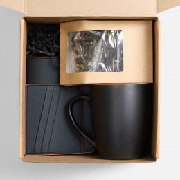 Набор Multimo Tea, черный с оранжевым