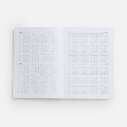 Ежедневник New Factor, недатированный, темно-синий