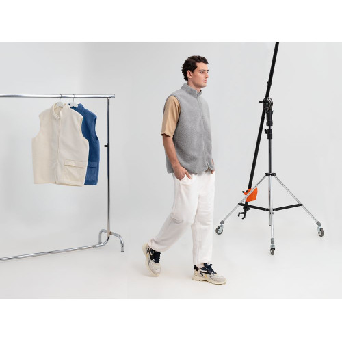 Жилет унисекс Oblako, светло-серый