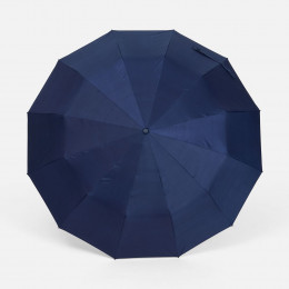 Зонт складной с УФ-защитой Ribstar, темно-синий