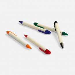 Ручка шариковая MilkMake, зеленая