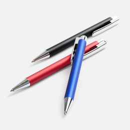 Ручка шариковая Stork, красная