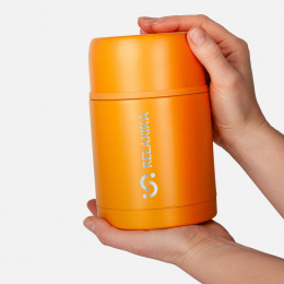 Термос для еды Relaxika 700, желтый