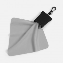 Очищающая салфетка Specta, серая с черным