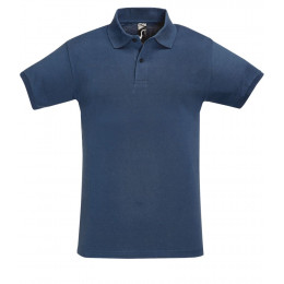 Рубашка поло мужская Perfect Men синий джинс