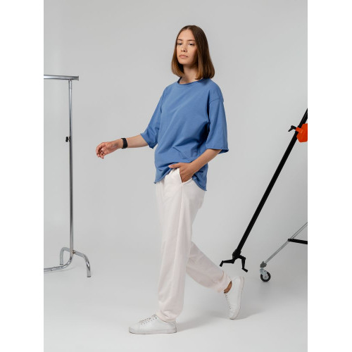 Футболка оверсайз Vozduh 2.0, синяя