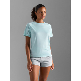 Футболка спортивная женская Vortex Women, молочно-белая