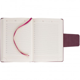 Ежедневник Capital, недатированный, бордовый