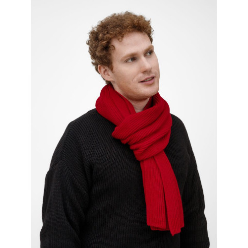 Шарф Nobilis Mono, красный
