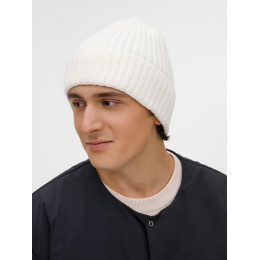 Шапка Laconi, молочно-белая