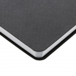 Ежедневник Knit, недатированный, темно-серый