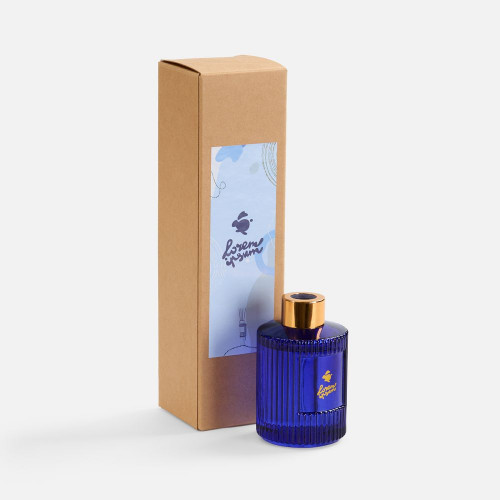 Диффузор ароматический Fragnola, пряная древесина и кардамон, темно-синий