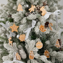 Мини-подвеска «Пряник», 3D-печать на заказ, носочек