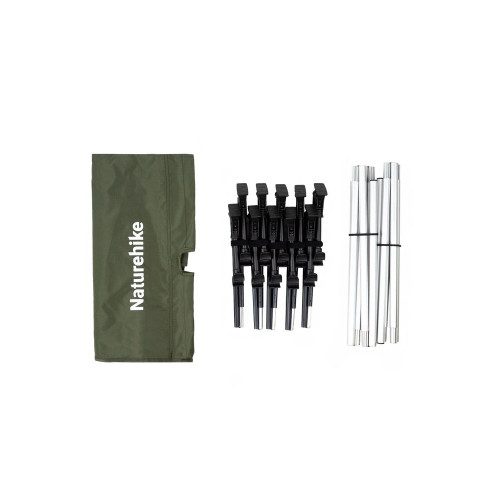 Раскладушка туристическая XJC05, зеленая