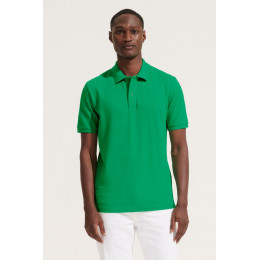 Рубашка поло унисекс Pegase, серый меланж