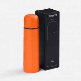 Термос Skydive ver.2, оранжевый