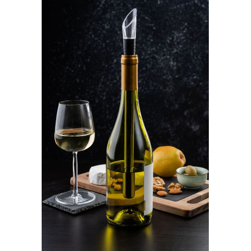 Винный набор Veritas, черный с серебристым