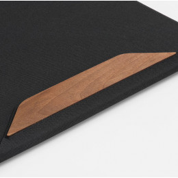 Папка с блокнотом Firmans, черная