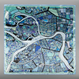 Платок с печатью на заказ ColorSharm, M