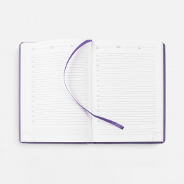 Ежедневник Prizma, недатированный, фиолетовый