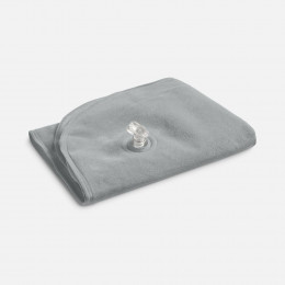 Надувная подушка под шею в чехле Sleep, темно-серая