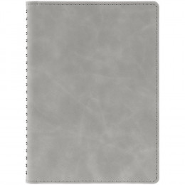Ежедневник Spring Urban на заказ, недатированный, серый