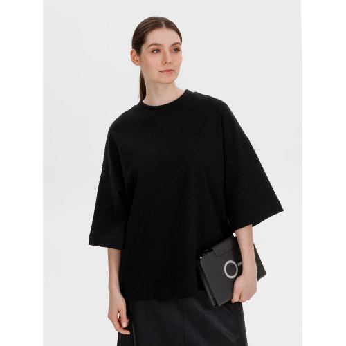 Футболка оверсайз Big Boss, черная