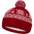 Шапка Elnik, красная с молочно-белым Шапка Elnik, красная с молочно-белым