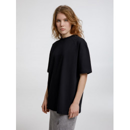 Футболка оверсайз унисекс Sideline, черная