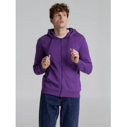 Толстовка на молнии с капюшоном Siverga 2.0, фиолетовая