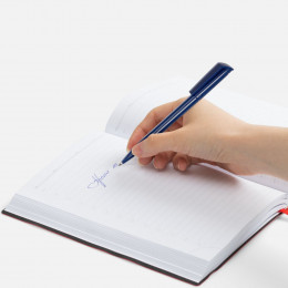 Ручка шариковая Flip, темно-синяя