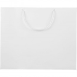 Пакет бумажный с ламинацией Lami Tote L, белый