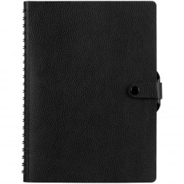 Ежедневник Strep Front на заказ, недатированный, черный
