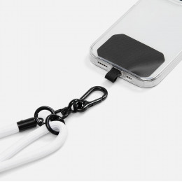 Шнурок для телефона OmniHold, белый